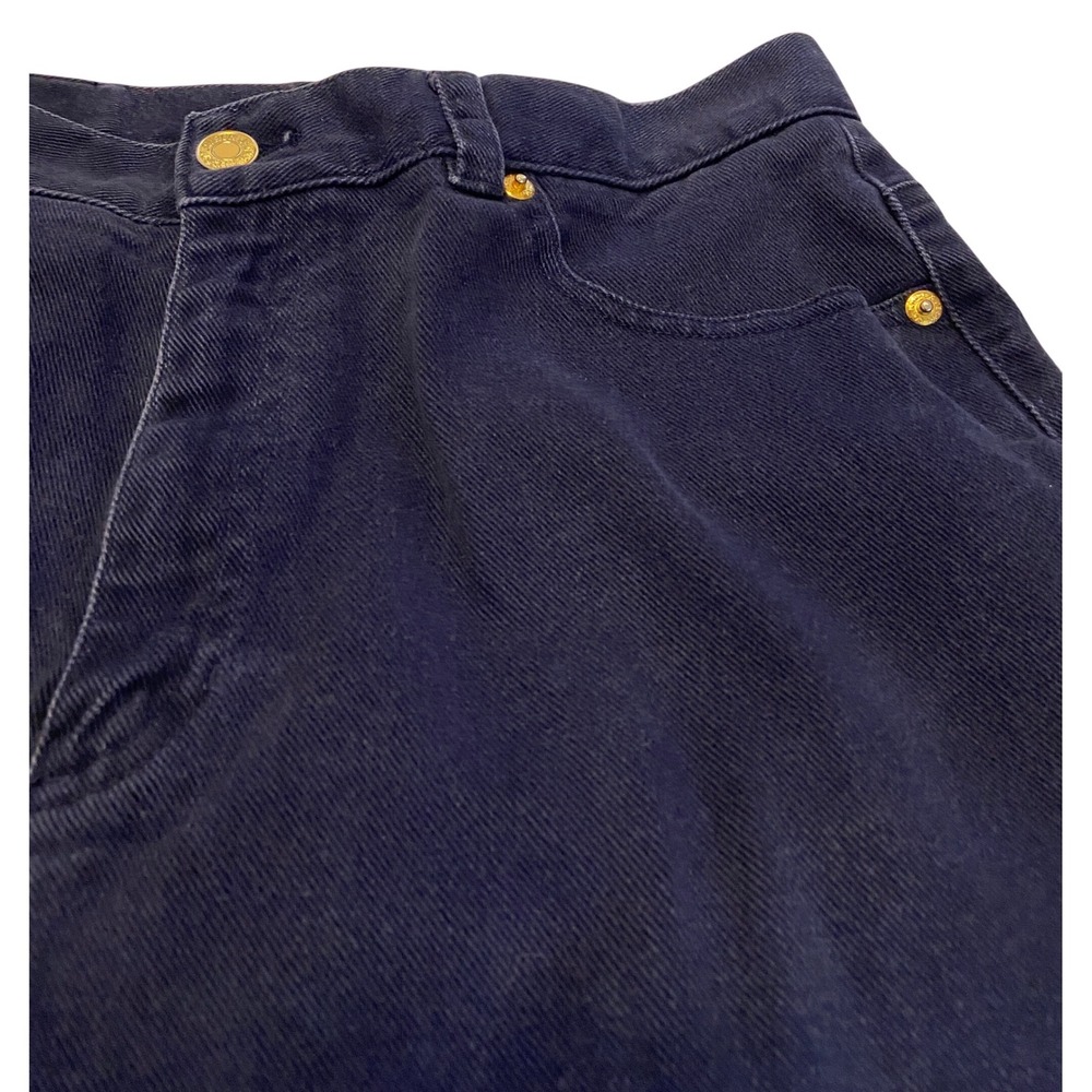 Lauren Jeans Co. Ralph Lauren Womens Size 10 High Rise Blue Indigo Preppy - Picture 3 of 12